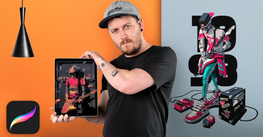 دوره تصویرگری با ریتم و روح در پروکرییت